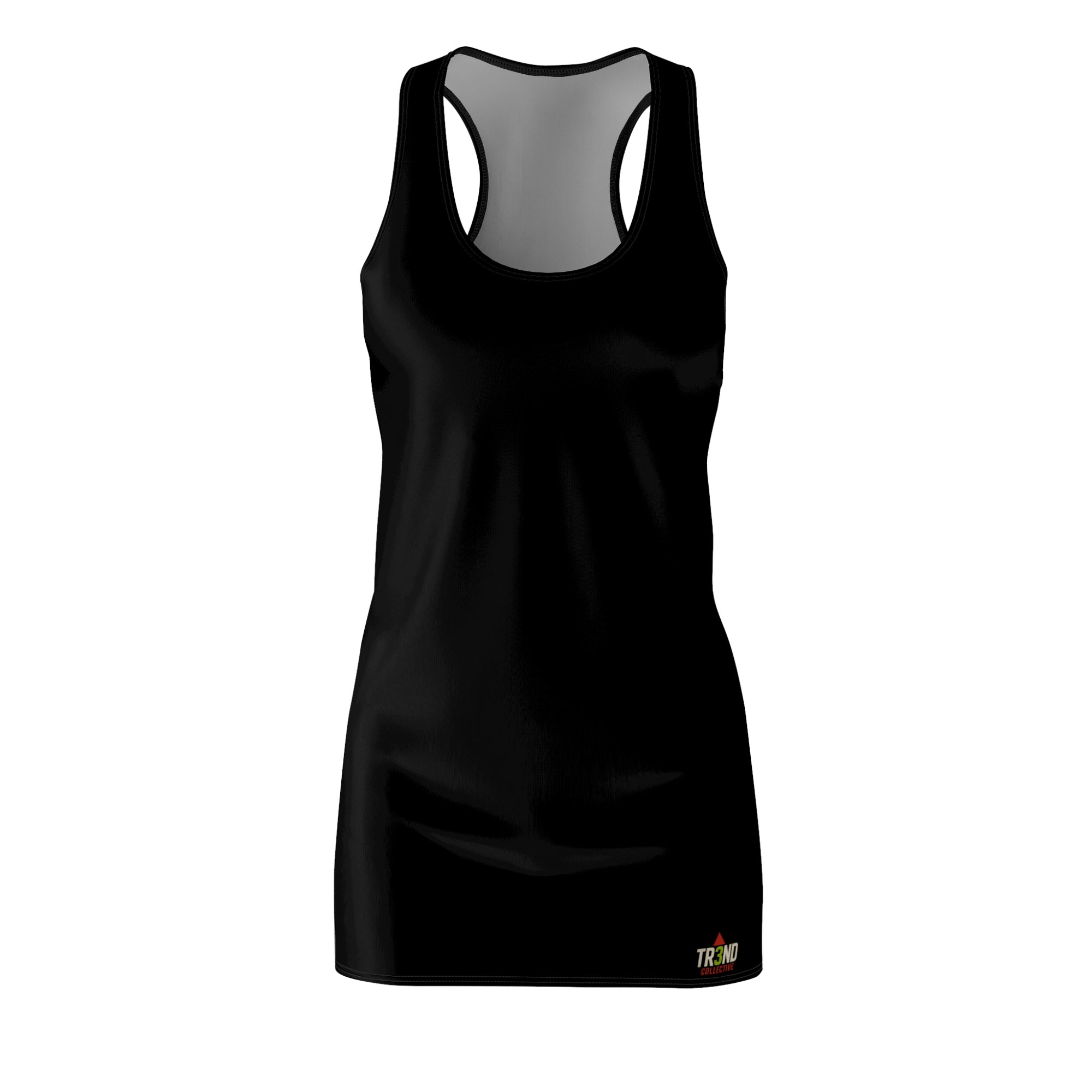 TR3ND Racerback Fingertip Length Dress Winter Workout Fitness Gym Apparel